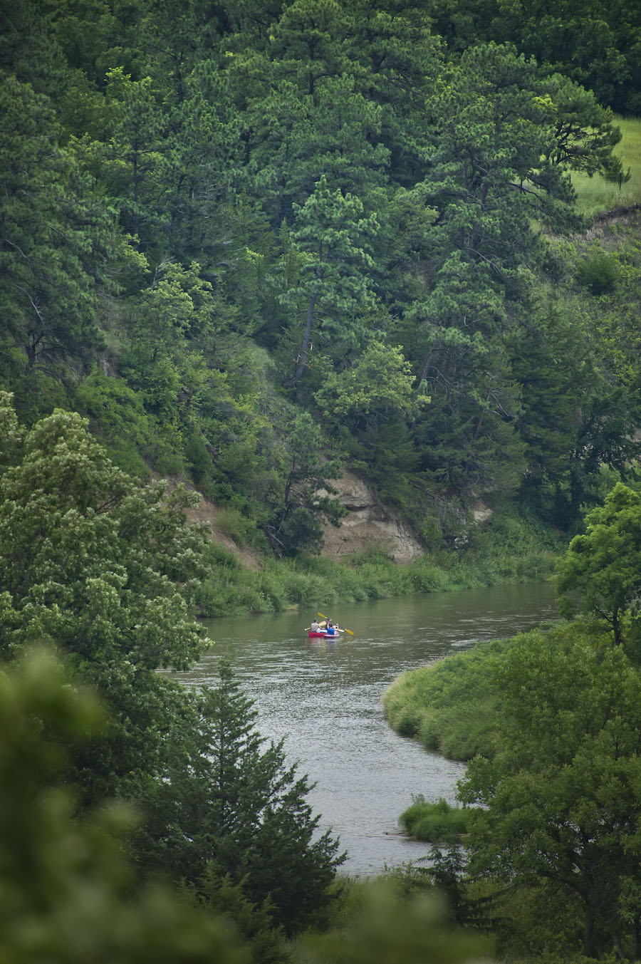 Canoeing the Niobrara River